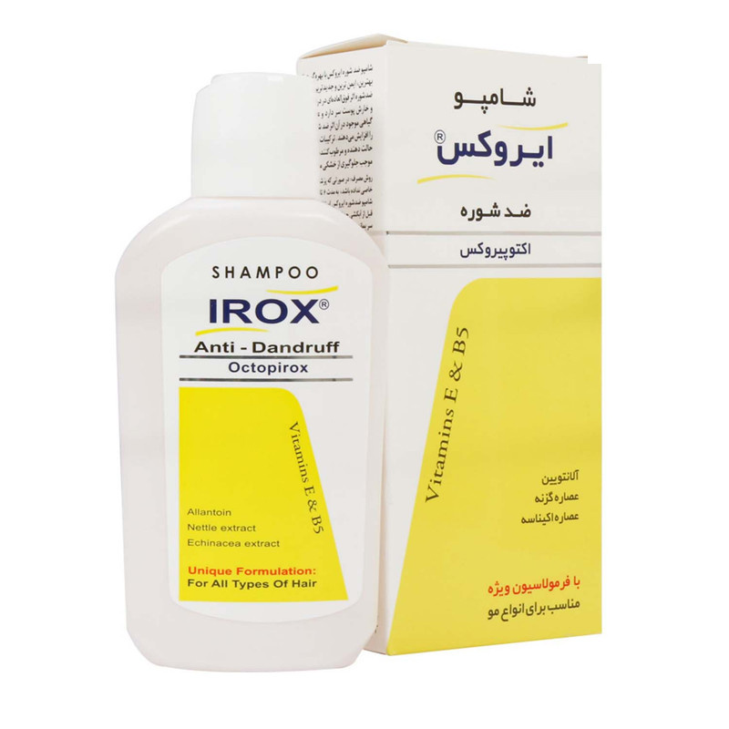 شامپو ضد شوره ایروکس مدل اکتوپیروکس حجم ۲۰۰ میلیلیتر شامپو ضد شوره ایروکس مدل اکتوپیروکس حجم ۲۰۰ میلیلیتر