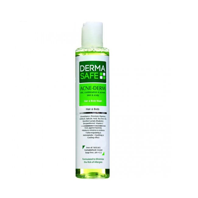 شامپو سر و بدن درماسیف مدل Acne Derm حجم ۲۰۰ میلی لیتر شامپو سر و بدن درماسیف مدل Acne Derm حجم ۲۰۰ میلی لیتر