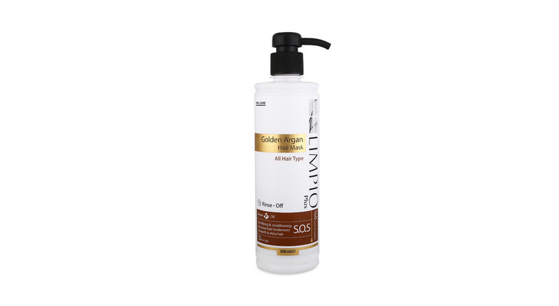 ماسک مو لیمپیو مدل Golden Argan حجم 500 میلی لیتر ماسک مو لیمپیو مدل Golden Argan حجم 500 میلی لیتر
