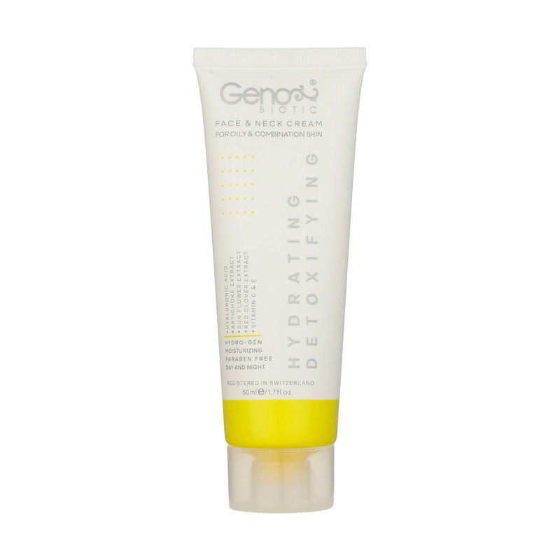 کرم آبرسان ژنوبایوتیک مدل Oily Detoxifing حجم 50 میلیلیتر کرم آبرسان ژنوبایوتیک مدل Oily Detoxifing حجم 50 میلیلیتر