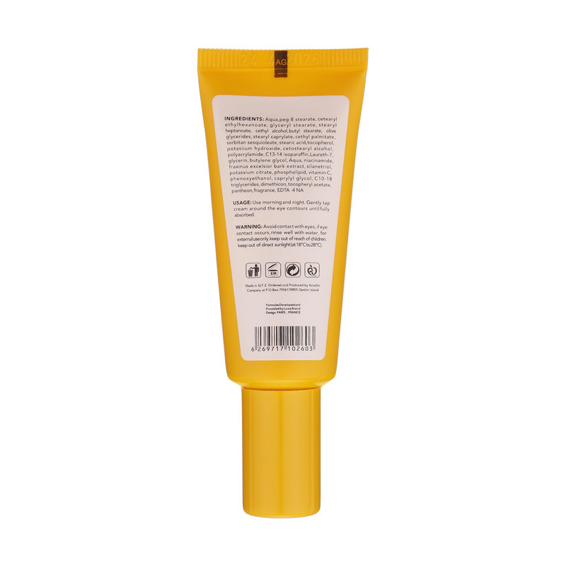 کرم دور چشم اسکین شیک مدل Vitamin C حجم 20 میلی لیتر کرم دور چشم اسکین شیک مدل Vitamin C حجم 20 میلی لیتر