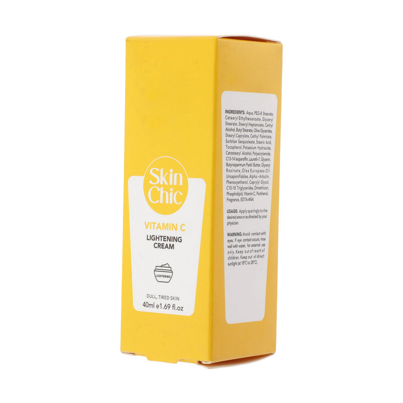 کرم روشن کننده اسکین شیک مدل Vitamin C حجم 40 میلی لیتر کرم روشن کننده اسکین شیک مدل Vitamin C حجم 40 میلی لیتر