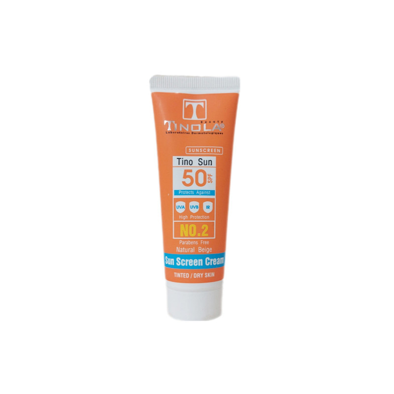 کرم ضد آفتاب رنگی تینولا بیوتی SPF 50 مدل Tino Sun مناسب پوست های حساس و خشک حجم 40 میلیلیتر کرم ضد آفتاب رنگی تینولا بیوتی SPF 50 مدل Tino Sun مناسب پوست های حساس و خشک حجم 40 میلیلیتر