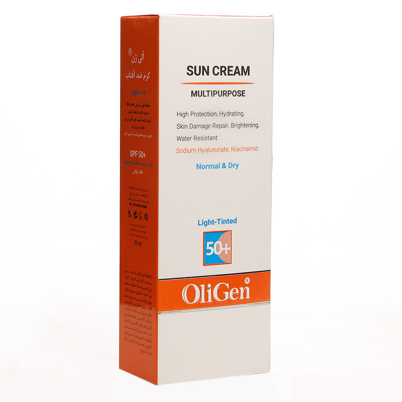 کرم ضد آفتاب رنگی الی ژن SPF 50 مدل L_T_D مناسب پوست های معمولی و خشک حجم 50 میلیلیتر کرم ضد آفتاب رنگی الی ژن SPF 50 مدل L_T_D مناسب پوست های معمولی و خشک حجم 50 میلیلیتر