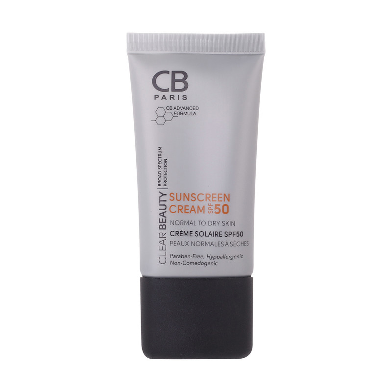 کرم ضد آفتاب بدون رنگ سی بی پاریس SPF 50 مدل 054 مناسب پوست های معمولی و خشک حجم 40 میلیلیتر کرم ضد آفتاب بدون رنگ سی بی پاریس SPF 50 مدل 054 مناسب پوست های معمولی و خشک حجم 40 میلیلیتر
