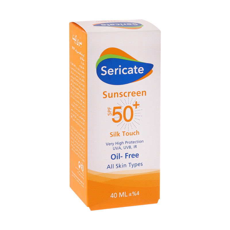 کرم ضد آفتاب بدون رنگ صورت سری کیت SPF50 مدل Silk Touch مناسب برای انواع پوست حجم 40 میلی لیتر کرم ضد آفتاب بدون رنگ صورت سری کیت SPF50 مدل Silk Touch مناسب برای انواع پوست حجم 40 میلی لیتر