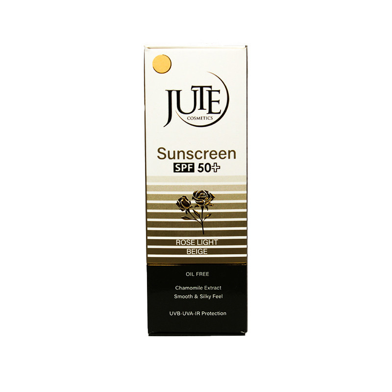 کرم ضد آفتاب رنگی ژوت SPF 50 مدل رز لایت مناسب برای پوست های چرب حجم 50 میلیلیتر کرم ضد آفتاب رنگی ژوت SPF 50 مدل رز لایت مناسب برای پوست های چرب حجم 50 میلیلیتر