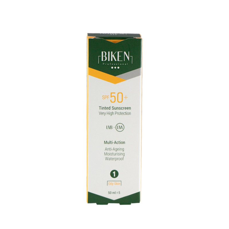 کرم ضد آفتاب رنگی بیکن SPF 50 مدل Tinted1 مناسب پوست های چرب حجم 50 میلیلیتر کرم ضد آفتاب رنگی بیکن SPF 50 مدل Tinted1 مناسب پوست های چرب حجم 50 میلیلیتر