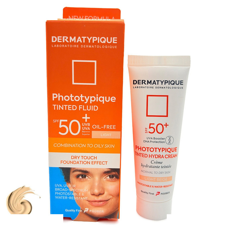 کرم ضد آفتاب رنگی درماتیپیک SPF 50 مدل Phototypique مناسب برای پوست چرب و مختلط حجم 50 میلیلیتر کرم ضد آفتاب رنگی درماتیپیک SPF 50 مدل Phototypique مناسب برای پوست چرب و مختلط حجم 50 میلیلیتر
