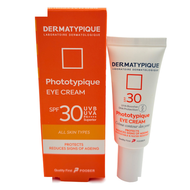 کرم ضد آفتاب بی رنگ دور چشم درماتیپیک SPF 30 مدل Phototypique مناسب برای انواع پوست حجم 20 میلیلیتر کرم ضد آفتاب بی رنگ دور چشم درماتیپیک SPF 30 مدل Phototypique مناسب برای انواع پوست حجم 20 میلیلیتر