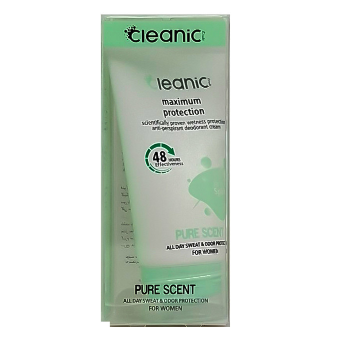 کرم ضد تعریق زنانه کلینیک کیندی مدل PURE SCENT وزن 60 گرم کرم ضد تعریق زنانه کلینیک کیندی مدل PURE SCENT وزن 60 گرم
