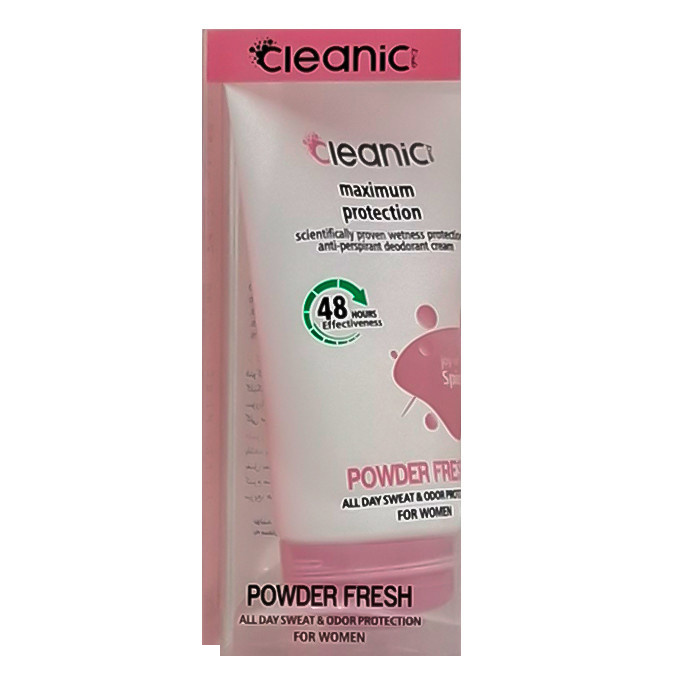 کرم ضد تعریق زنانه کلینیک کیندی مدل POWDER FRESH وزن 60 گرم کرم ضد تعریق زنانه کلینیک کیندی مدل POWDER FRESH وزن 60 گرم