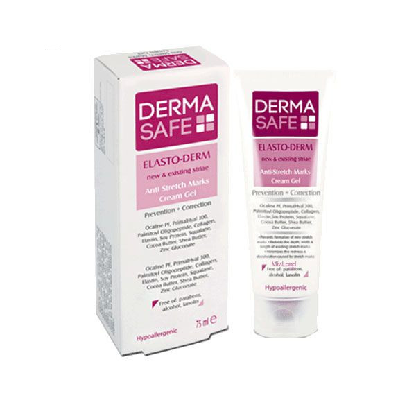 کرم ژل رفع ترک بدن درماسیف مدل Elasto Derm حجم 75 میلی لیتر کرم ژل رفع ترک بدن درماسیف مدل Elasto Derm حجم 75 میلی لیتر