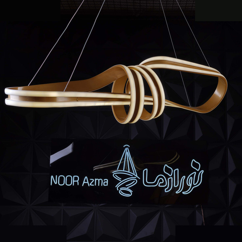 لوستر 2 شعله نور از ما رشکان مدل PARVANEH.3LINE لوستر 2 شعله نور از ما رشکان مدل PARVANEH.3LINE