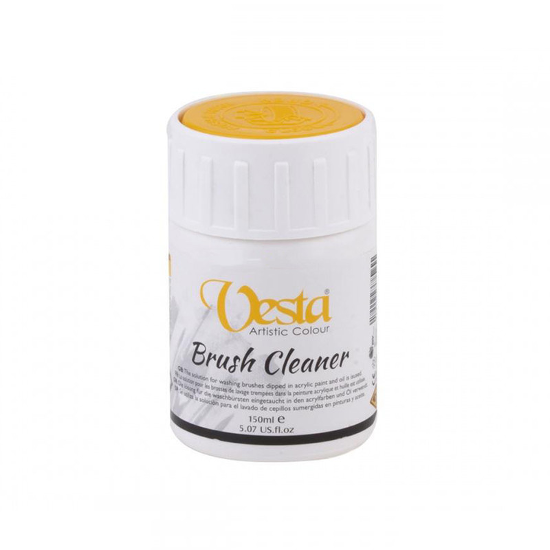 قلم شوی وستا مدل brush cleaner حجم 150 میلی لیتر قلم شوی وستا مدل brush cleaner حجم 150 میلی لیتر