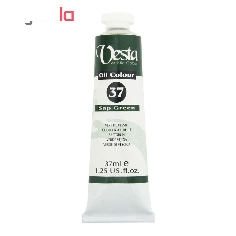 رنگ روغن وستا مدل Sap Green 37 حجم 37 میلی لیتر رنگ روغن وستا مدل Sap Green 37 حجم 37 میلی لیتر