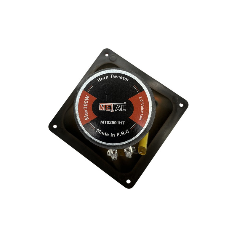 هورن توییتر درب جلو راست خودرو متال مدل MT02591HT سایز 5 اینچ بسته 2 عددی هورن توییتر درب جلو راست خودرو متال مدل MT02591HT سایز 5 اینچ بسته 2 عددی
