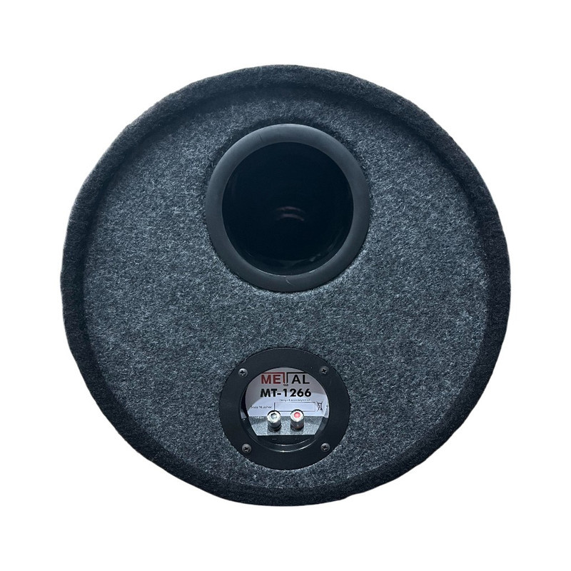 ساب ووفر پشت خودرو متال مدل MT-1266 سایز 12 اینچ ساب ووفر پشت خودرو متال مدل MT-1266 سایز 12 اینچ