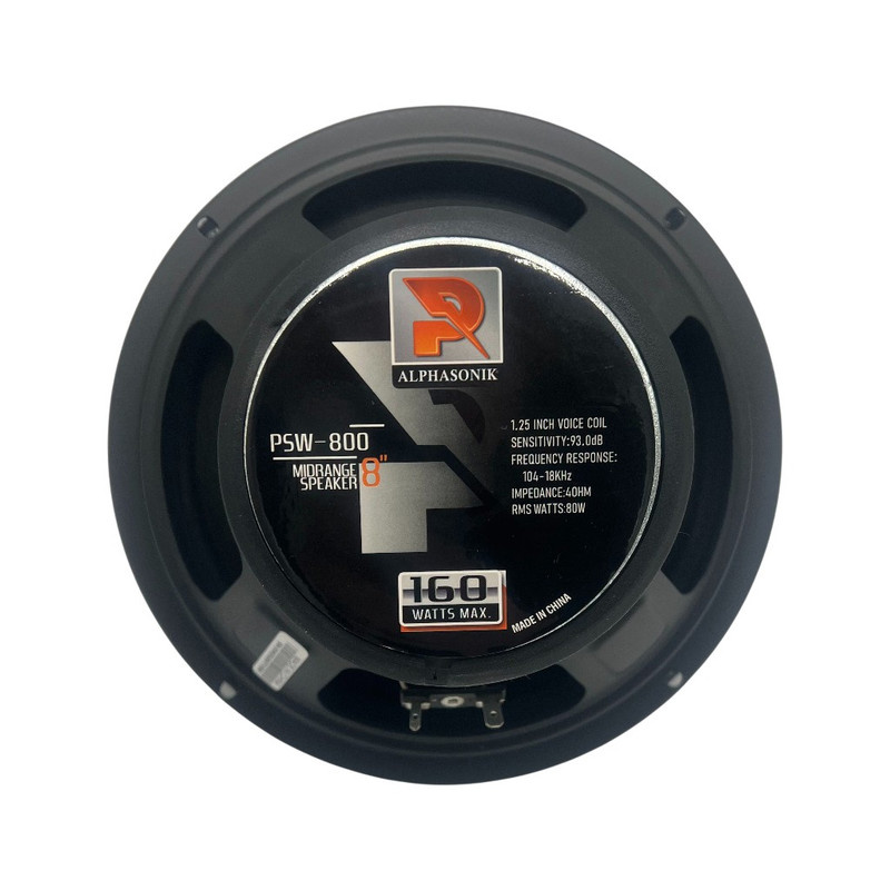 میدرنج درب جلو راست خودرو آلفاسونیک مدل PSW-800 سایز 8 اینچ بسته دو عددی