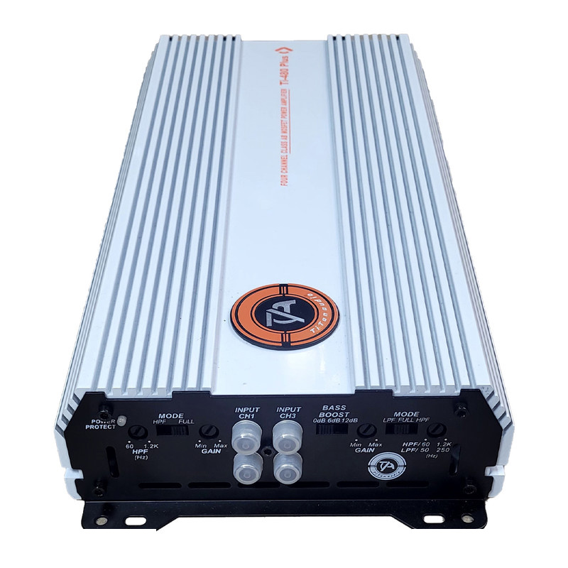 آمپلی فایر خودرو تیتان مدل titan-ti480 pluse آمپلی فایر خودرو تیتان مدل titan-ti480 pluse