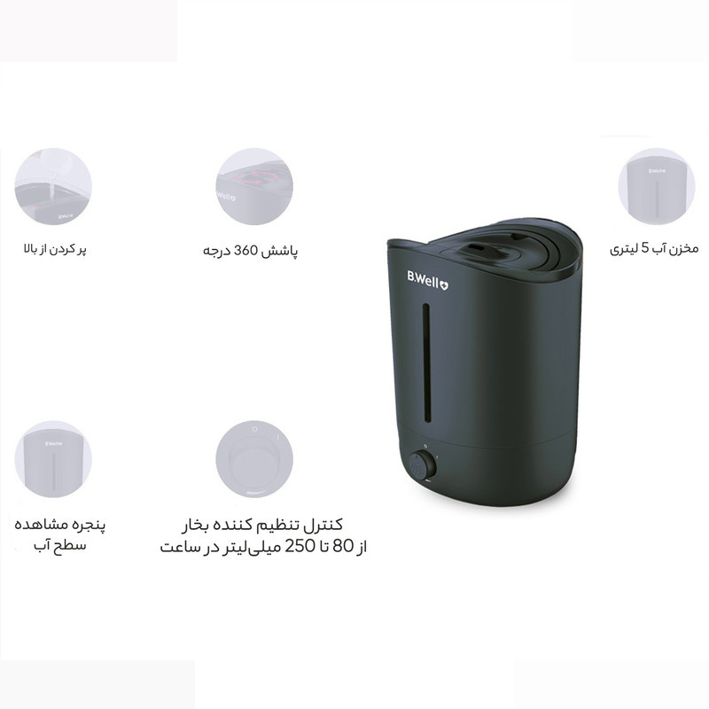 دستگاه بخور سرد وکتو مدل HQ-UH812K