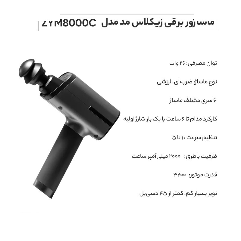 پالس اکسیمتر زیکلاس مد مدل CMS50 QB بسته دو عددی پالس اکسیمتر زیکلاس مد مدل CMS50 QB بسته دو عددی