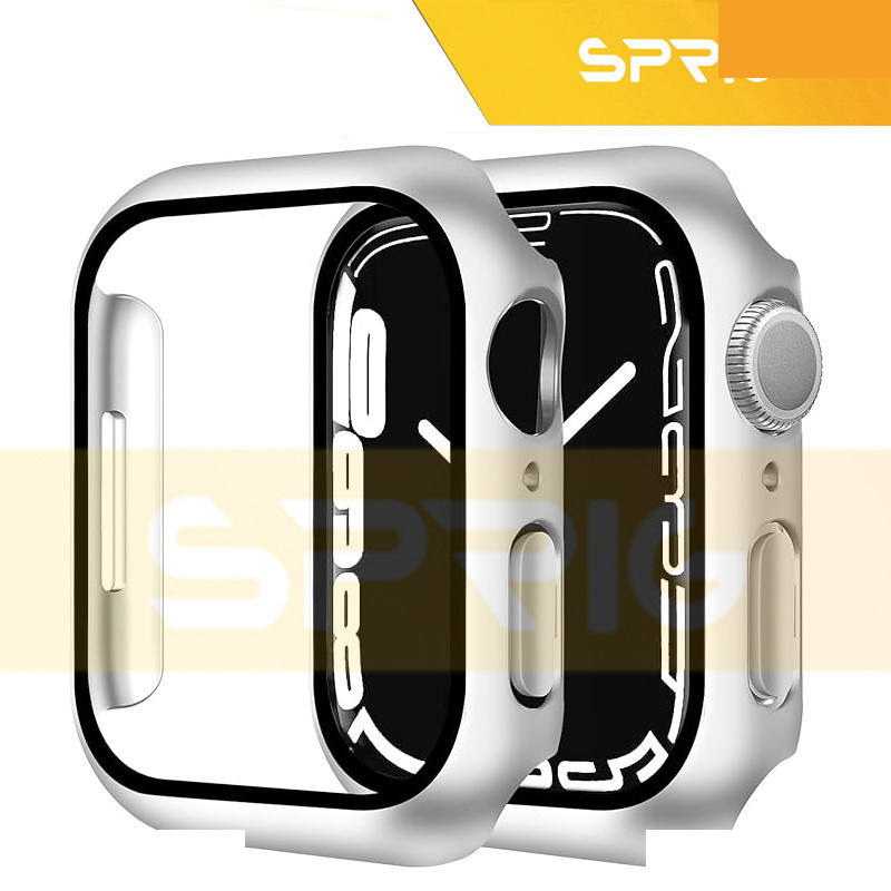 کاور اسپریگ مدل GUAR-DG مناسب برای اپل واچ Series SE 2023 Aluminum Case 44mm به همراه محافظ صفحه نمایش کاور اسپریگ مدل GUAR-DG مناسب برای اپل واچ Series SE 2023 Aluminum Case 44mm به همراه محافظ صفحه نمایش