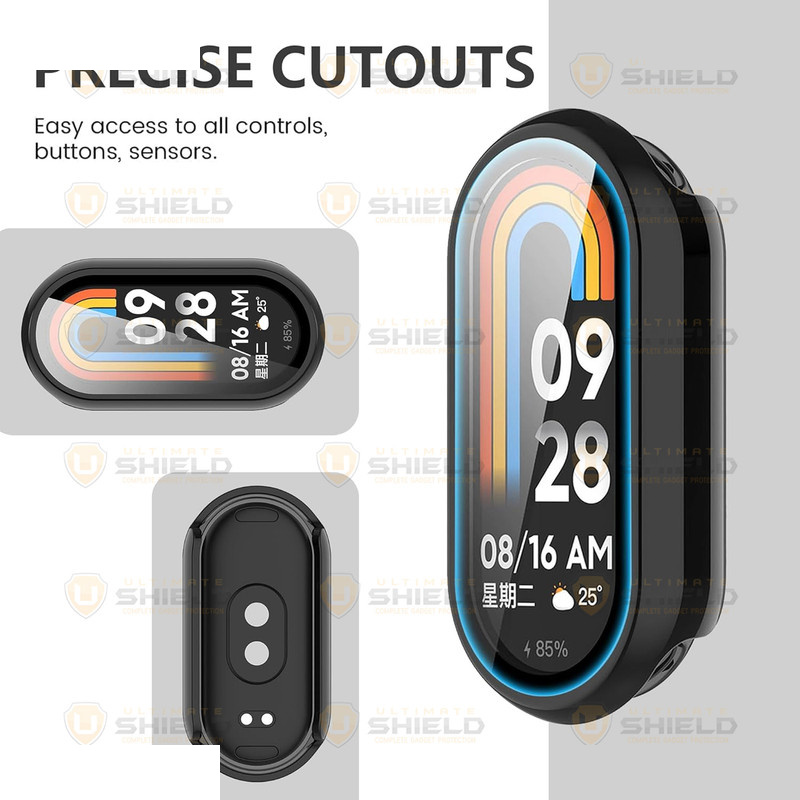 کاور آلتیمیت شیلد مدل Hard PC مناسب برای ساعت هوشمند شیائومی Mi band 10 12mm کاور آلتیمیت شیلد مدل Hard PC مناسب برای ساعت هوشمند شیائومی Mi band 10 12mm