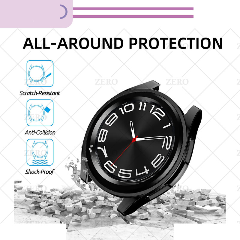کاور زیرو مدل ZR-360 مناسب برای ساعت هوشمند سامسونگ Galaxy Watch 6 Classic 43mm