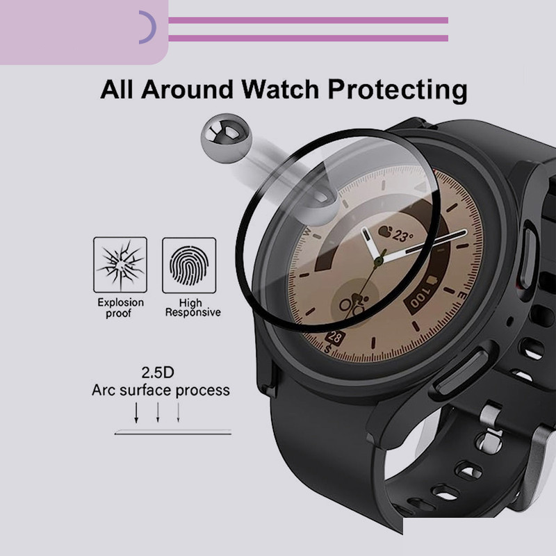 کاور زیرو مدل UL-360 مناسب برای ساعت هوشمند سامسونگ Galaxy Watch 4 44mm به همراه محافظ صفحه نمایش