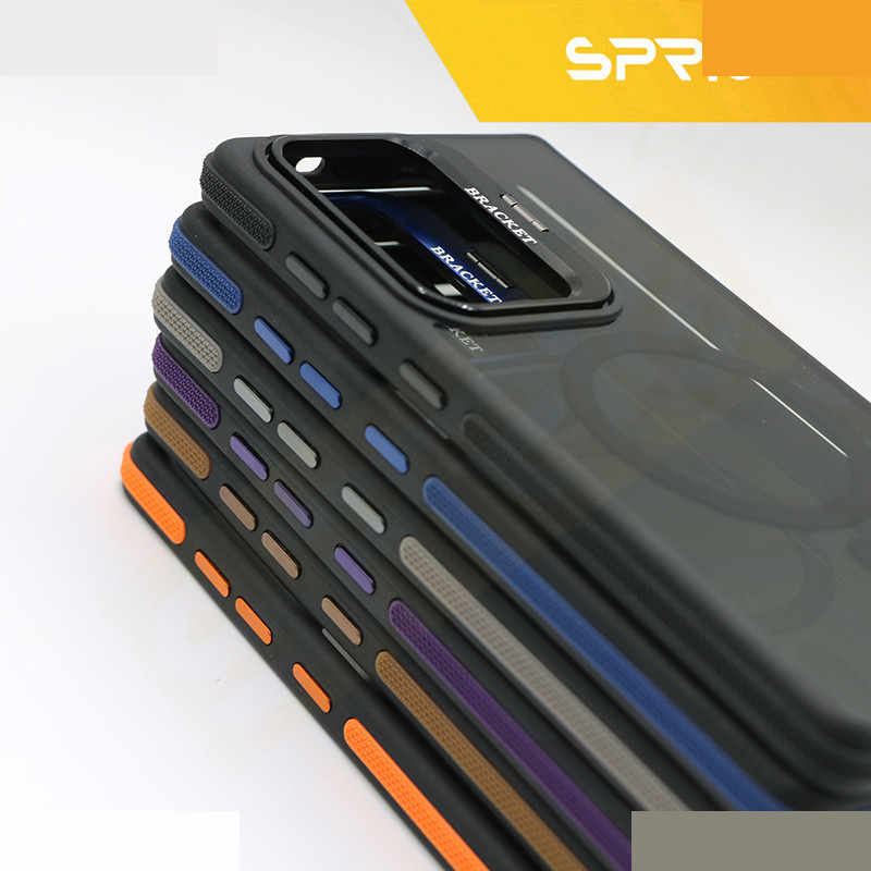 کاور اسپریگ مدل STND Bracket مناسب برای گوشی موبایل سامسونگ Galaxy S25 Ultra کاور اسپریگ مدل STND Bracket مناسب برای گوشی موبایل سامسونگ Galaxy S25 Ultra
