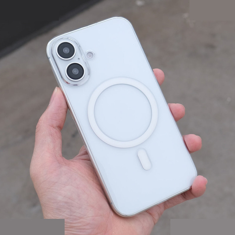 کاور ام گلس مدل Clear Magsafe MG مناسب برای گوشی موبایل اپل iPhone 16 کاور ام گلس مدل Clear Magsafe MG مناسب برای گوشی موبایل اپل iPhone 16