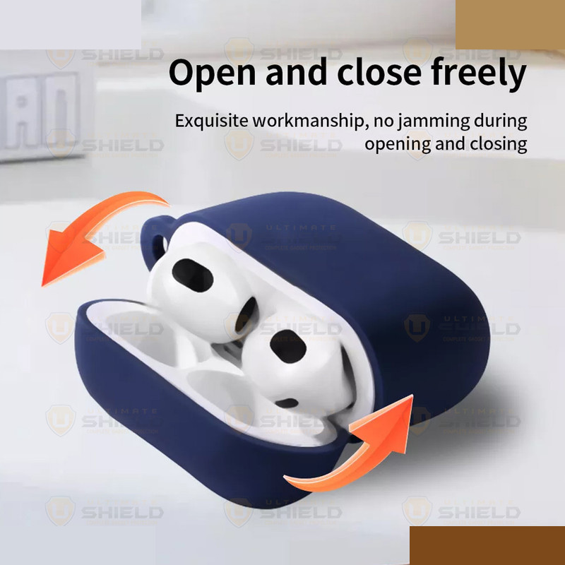 کاور آلتیمیت شیلد مدل Silicon UL مناسب برای کیس اپل AirPods 4 کاور آلتیمیت شیلد مدل Silicon UL مناسب برای کیس اپل AirPods 4
