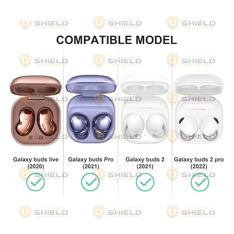 کاور آلتیمیت شیلد مدل Translucent-UL مناسب برای کیس سامسونگ Galaxy Buds FE کاور آلتیمیت شیلد مدل Translucent-UL مناسب برای کیس سامسونگ Galaxy Buds FE