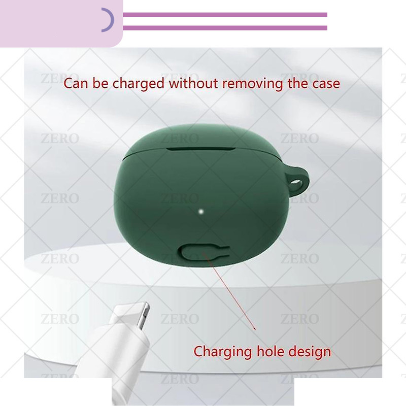 کاور زیرو مدل Silicon-ZR مناسب برای کیس هدفون بی سیم کیو سی وای T20 کاور زیرو مدل Silicon-ZR مناسب برای کیس هدفون بی سیم کیو سی وای T20