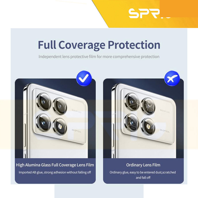 محافظ لنز دوربین اسپریگ مدل Ring Metal مناسب برای گوشی موبایل شیائومی Poco X6 Pro محافظ لنز دوربین اسپریگ مدل Ring Metal مناسب برای گوشی موبایل شیائومی Poco X6 Pro