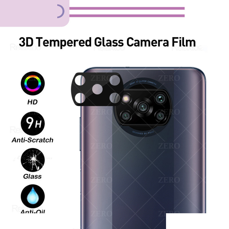 محافظ لنز دوربین زیرو مدل 3D-ZR مناسب برای گوشی موبایل شیائومی Poco X3 / X3 Pro / X3 NFC محافظ لنز دوربین زیرو مدل 3D-ZR مناسب برای گوشی موبایل شیائومی Poco X3 / X3 Pro / X3 NFC