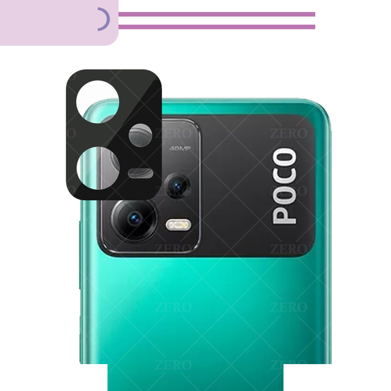 محافظ لنز دوربین زیرو مدل 3D-ZR مناسب برای گوشی موبایل شیائومی Poco X5 5G محافظ لنز دوربین زیرو مدل 3D-ZR مناسب برای گوشی موبایل شیائومی Poco X5 5G