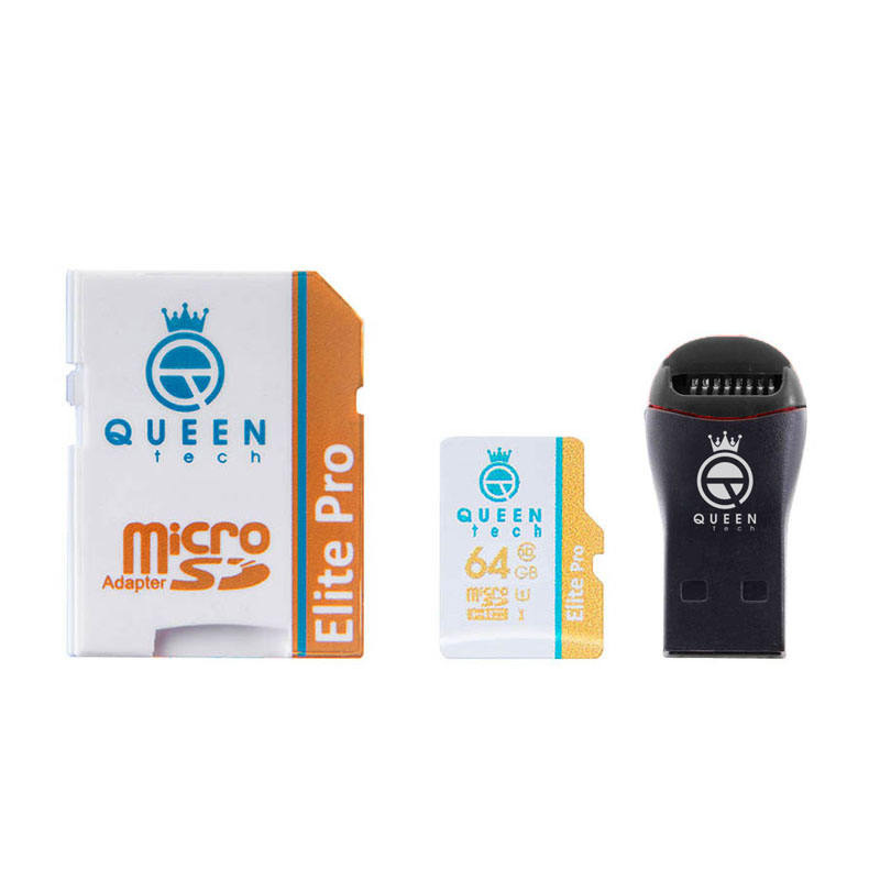 کارت حافظه microSDXC کویین تک (Queen Tech) مدل Elite pro 566X کلاس 10 استاندارد UHS-I U3 ظرفیت64گیگابایت کارت حافظه microSDXC کویین تک (Queen Tech) مدل Elite pro 566X کلاس 10 استاندارد UHS-I U3 ظرفیت64گیگابایت