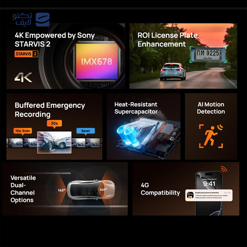 gallery-دوربین فیلم برداری خودرو شیائومی مدل Xiaomi 70mai A510 copy.png gallery-دوربین فیلم برداری خودرو شیائومی مدل Xiaomi 70mai A510 copy.png