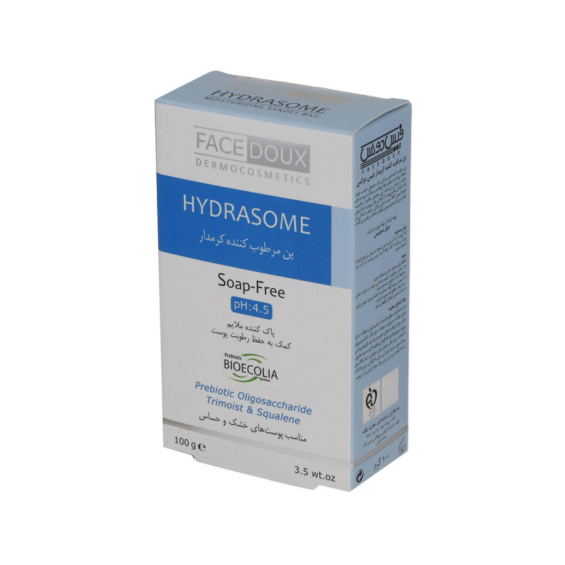 پن مرطوب کننده کرمدار فیس دوکس مدل HYDRASOME حجم 100میلی لیتر پن مرطوب کننده کرمدار فیس دوکس مدل HYDRASOME حجم 100میلی لیتر