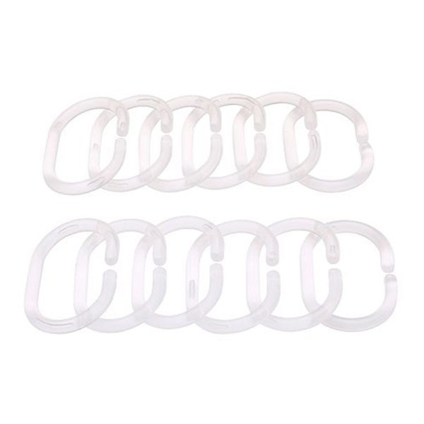 حلقه پرده حمام ایکیا مدل Ringsjon بسته 12 عددی حلقه پرده حمام ایکیا مدل Ringsjon بسته 12 عددی