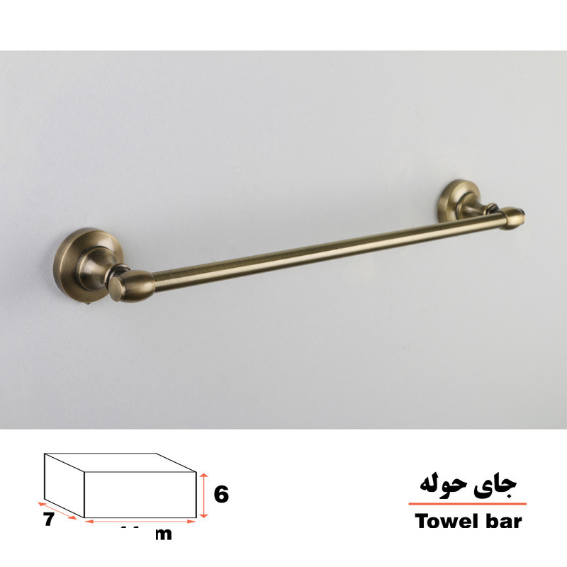 آویز حوله دلفین مدل 78 AB آویز حوله دلفین مدل 78 AB