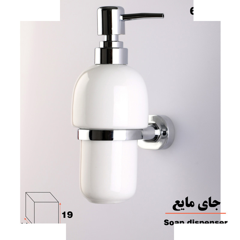 پمپ مایع دستشویی دلفین مدل 66 C پمپ مایع دستشویی دلفین مدل 66 C