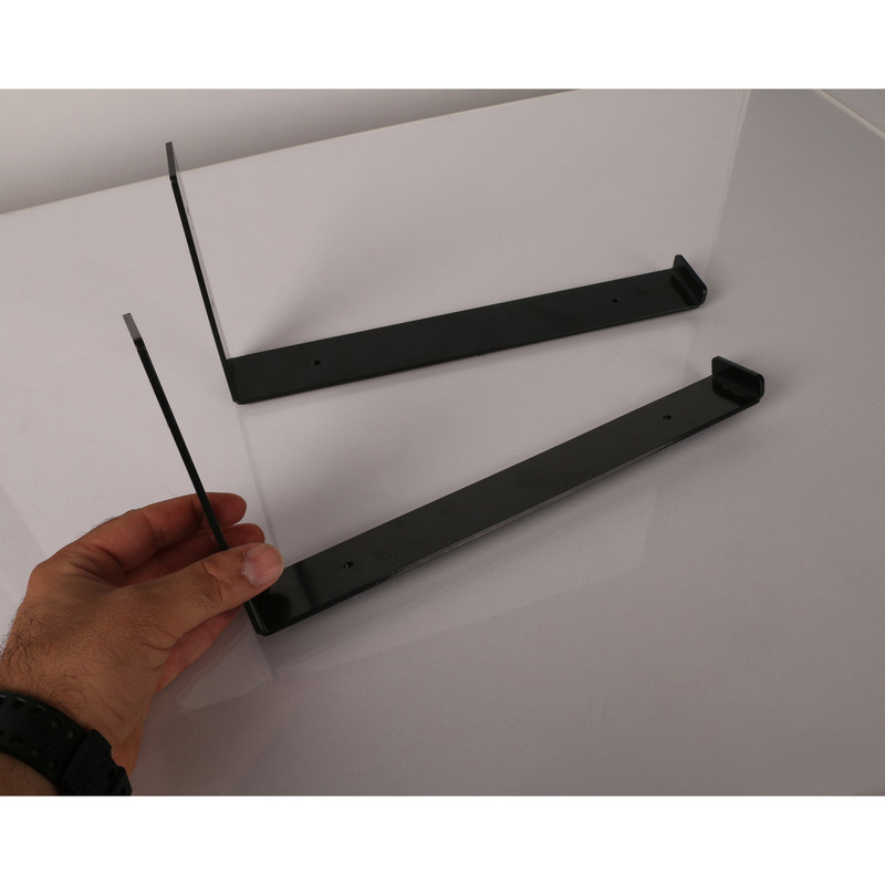 پایه نگهدارنده طبقه دیواری دلفین مدل HS-30 پایه نگهدارنده طبقه دیواری دلفین مدل HS-30