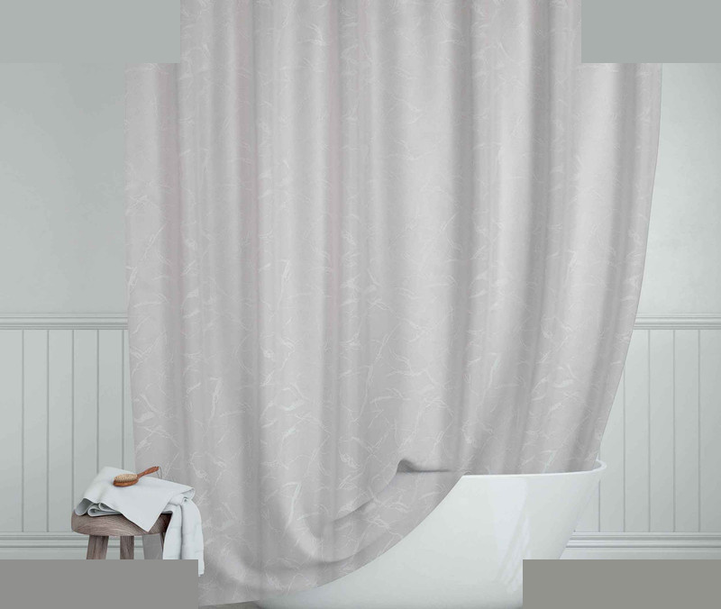 پرده حمام دلفین کد Ev-5026 سایز 200×180 سانتی متر