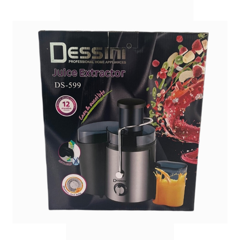 آبمیوه گیری 1400 وات دسینی مدل ds599 آبمیوه گیری 1400 وات دسینی مدل ds599