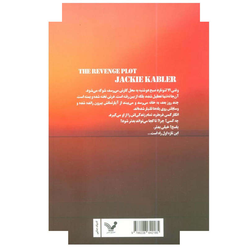 کتاب نقشه انتقام اثر جکی کابلر ترجمه امیرحسین انصاری انتشارات کتابسرای تندیس