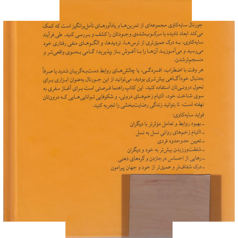 کتاب جورنال سایه کاوی اثر کیلا شاهین ترجمه هاجرعلی پور نشر میلکان کتاب جورنال سایه کاوی اثر کیلا شاهین ترجمه هاجرعلی پور نشر میلکان