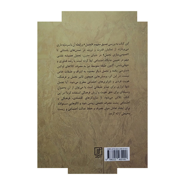 کتاب تجمل در آغوش سرمایه داری اثر امیر سلطان زاده نشر علم کتاب تجمل در آغوش سرمایه داری اثر امیر سلطان زاده نشر علم